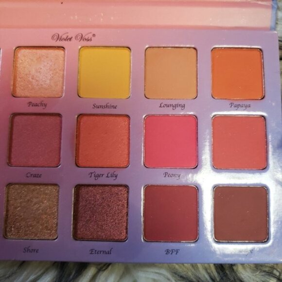 Violet Voss Coral Crush Eyeshadow Palette Sephora Makeup Beauty Eyeshadow Pink - Picture 8 of 10